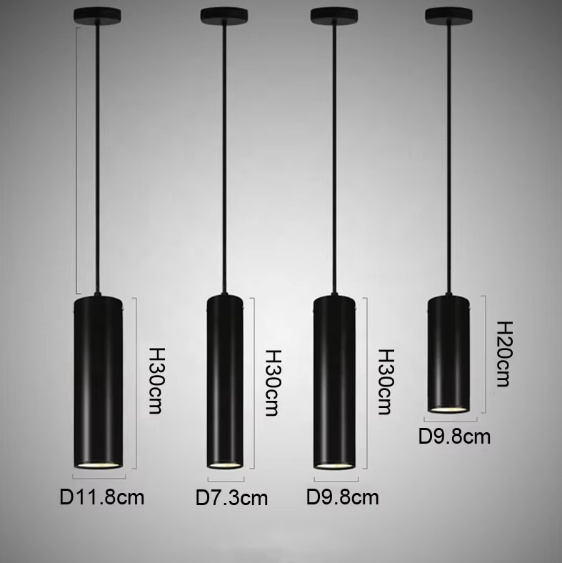 LED Cylinder pendant light cob spotlight led downlight for bar ETL91004 details