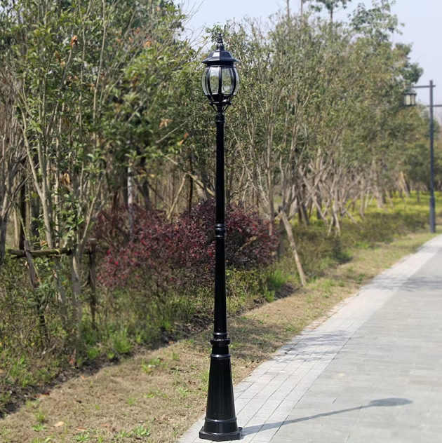 E27 Outdoor Waterproof Floor Light Retro Courtyard Garden Street Light details