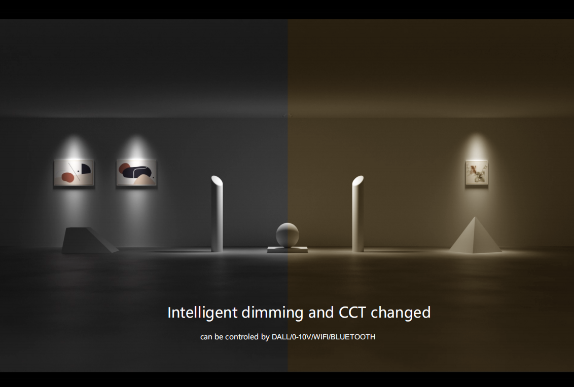 Aluminum PC Recessed LED Downlight – COB Light Source, 5W7W10W12W15W20W for Commercial & Museum Use manufacture