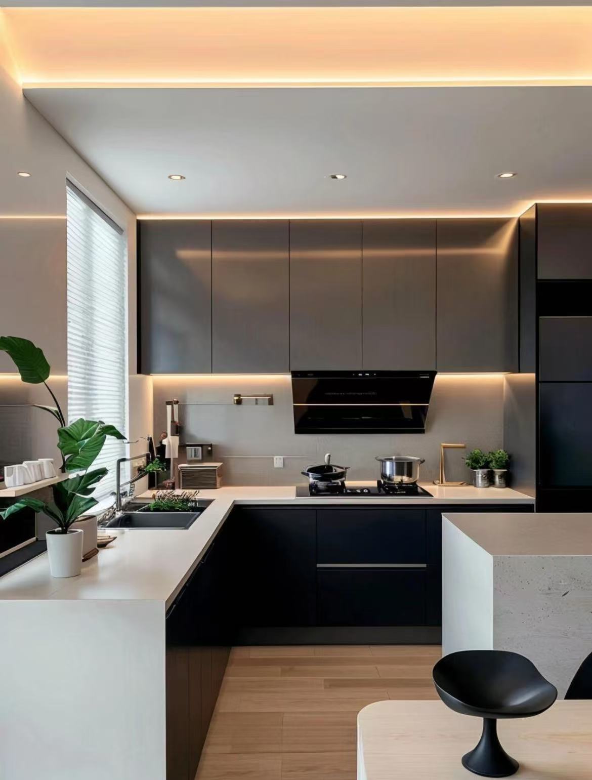 Custom Modern Kitchen Cabinets & Cupboards – Free One-Stop Home Design Service details
