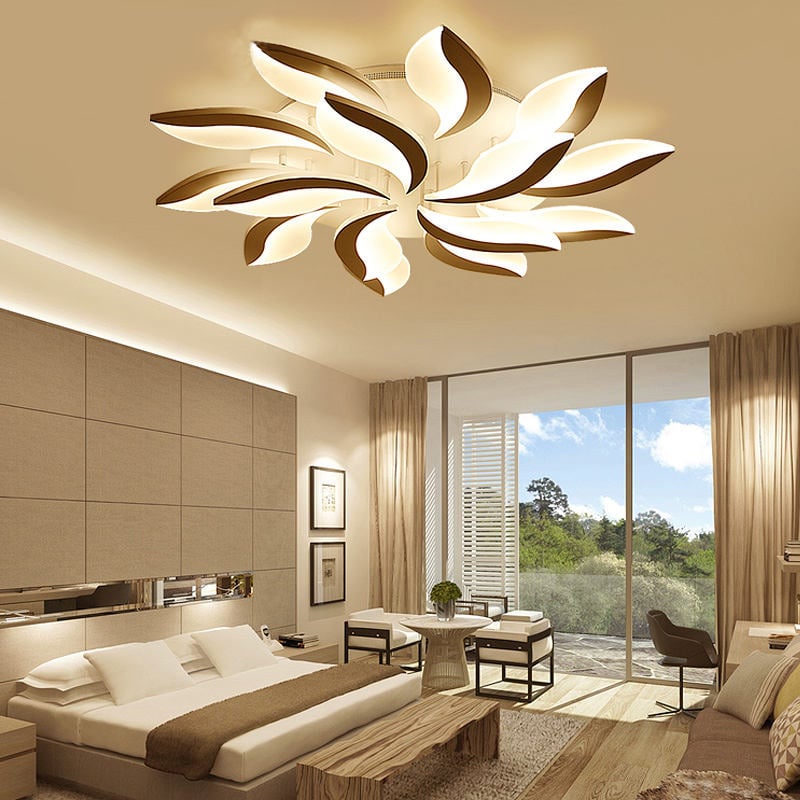 Modern LED Ceiling Light – Round Surface-Mounted Fixture for Bedroom & Living Room