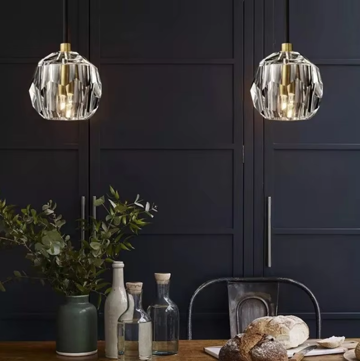 K9 crystal pendant lamp crystal chandelier hanging light for hotel ETL86093 factory