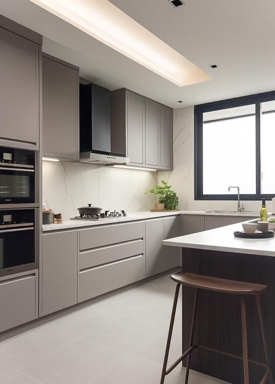 Custom Modern Kitchen Cabinets & Cupboards – Free One-Stop Home Design Service factory
