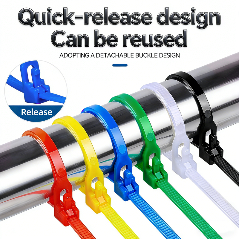 Wholesale Reusable Zip Ties That Las