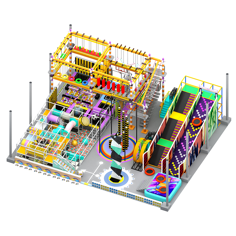 How does kids playground design support physical development and social interaction among children