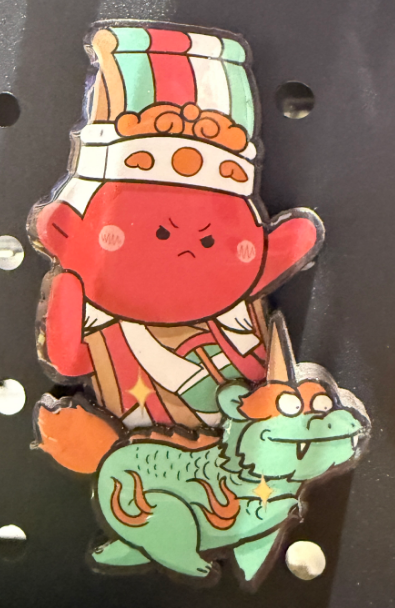 Constellation Guardian God Doumuhe Fridge Magnet
Material: Epoxy/Wood
Size: 78*70mm