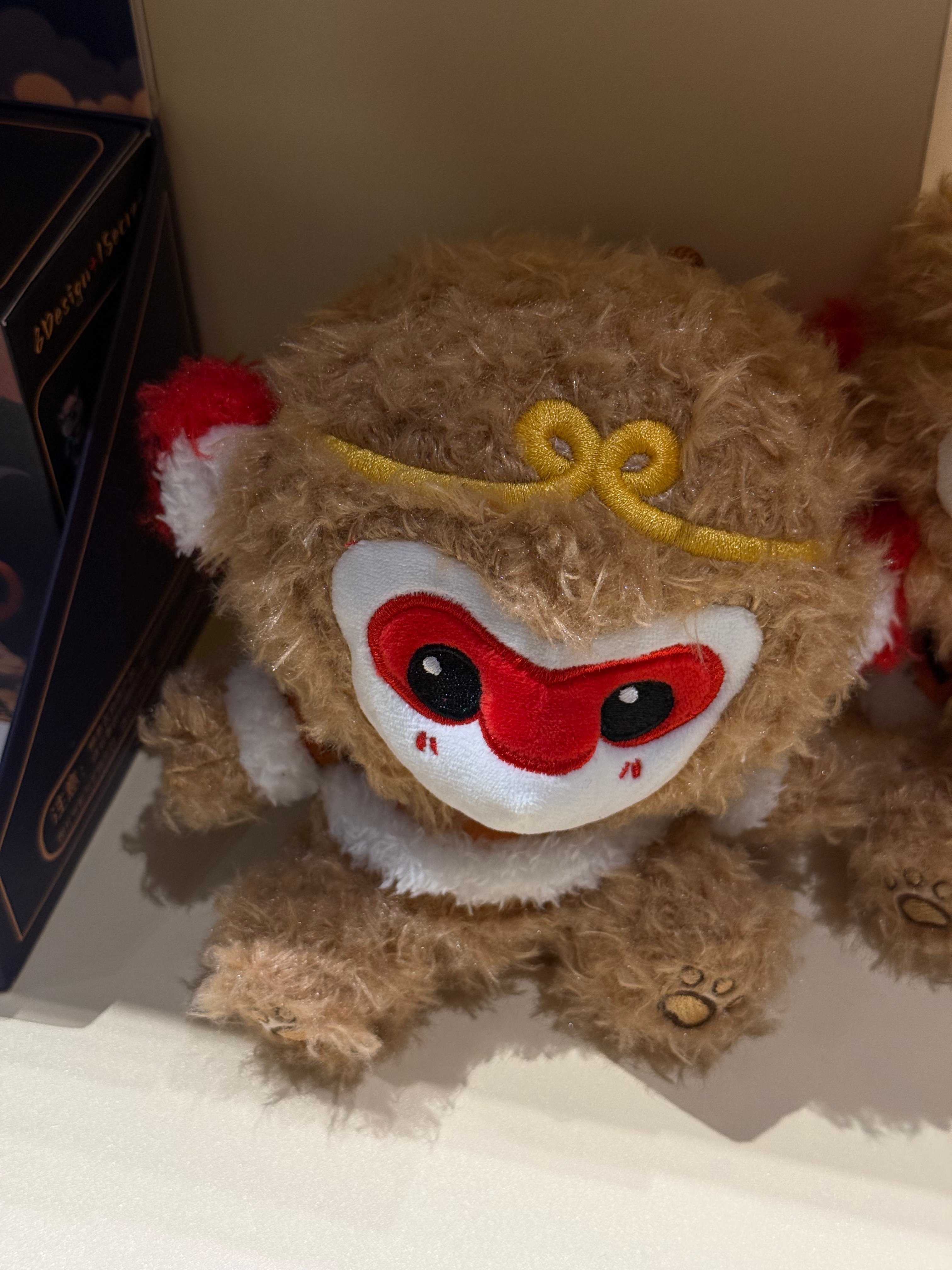 Wukong Doll
Material: Curled PP Plush Fabric PP Cotton
Size: 10cm