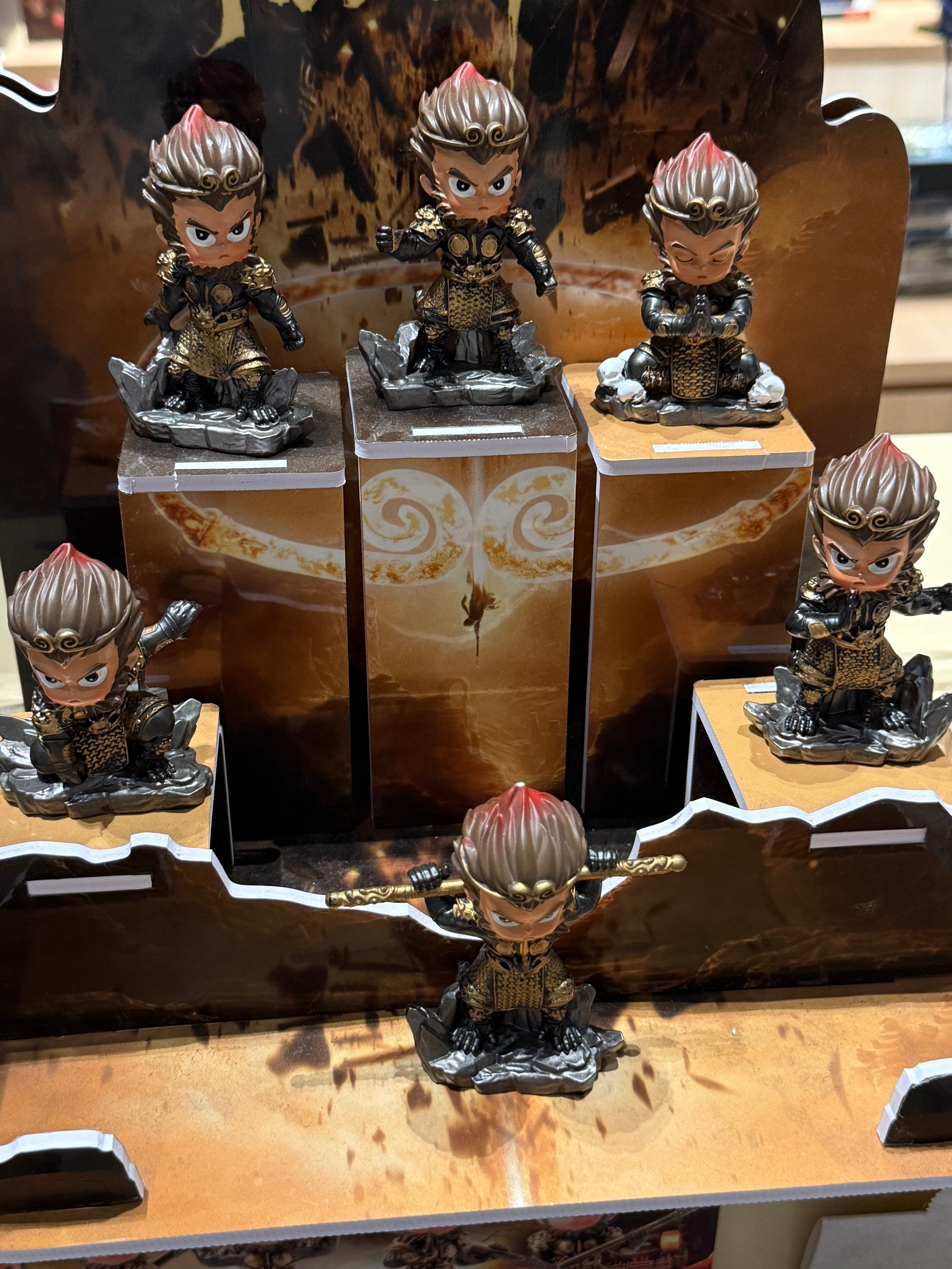 Wukong Mythical Blind Box
Material: Resin
Size: 8cm