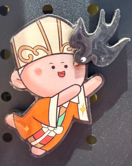 Constellation Guardian God Wei Yueyan Fridge Magnet
Material: Epoxy/Wood
Size: 78*70mm