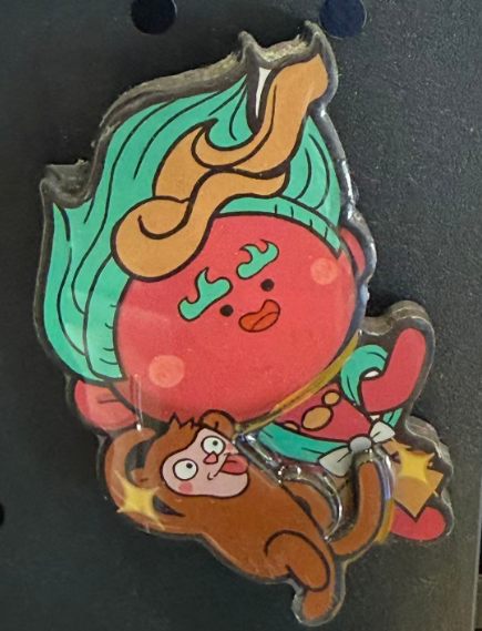 Zuihuo Monkey, Guardian of the Constellations, Fridge Magnet
Material: Epoxy/Wood
Size: 78*70mm