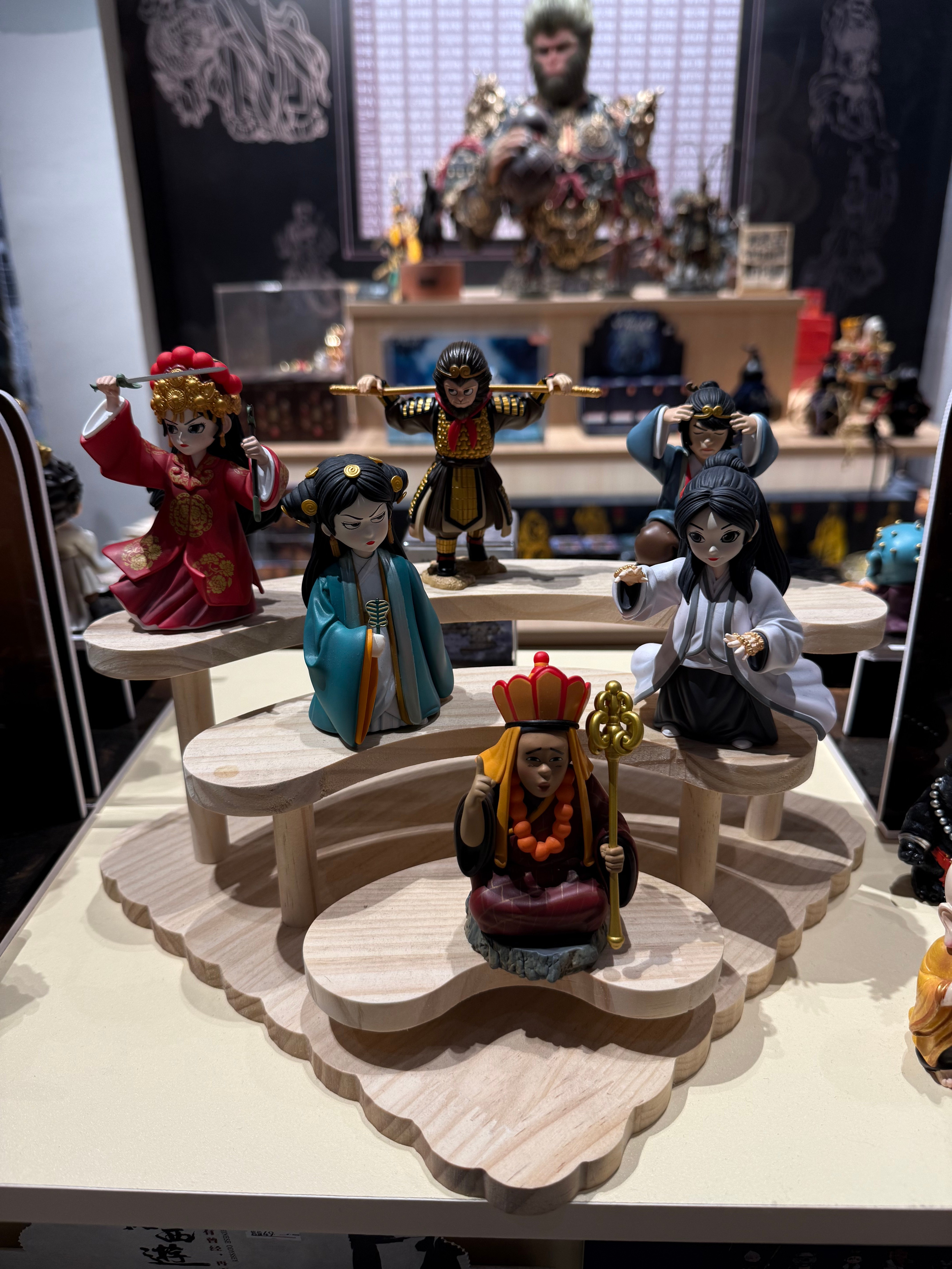 Wukong's Journey to the West Blind Box
Material: Resin
Size: 8cm