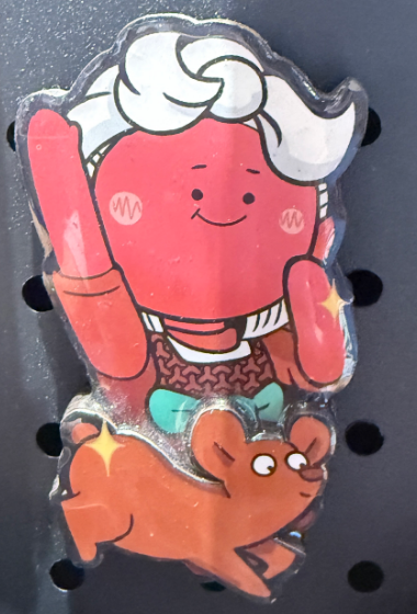 Xingxiu Guardian God Liu Tuzhang Fridge Magnet
Material: Epoxy/Wood
Size: 78*70mm