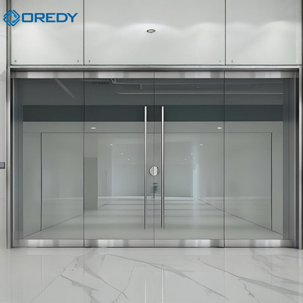OREDY フレームレスガラスドア－商業施設エントランス向け自動スライドドア