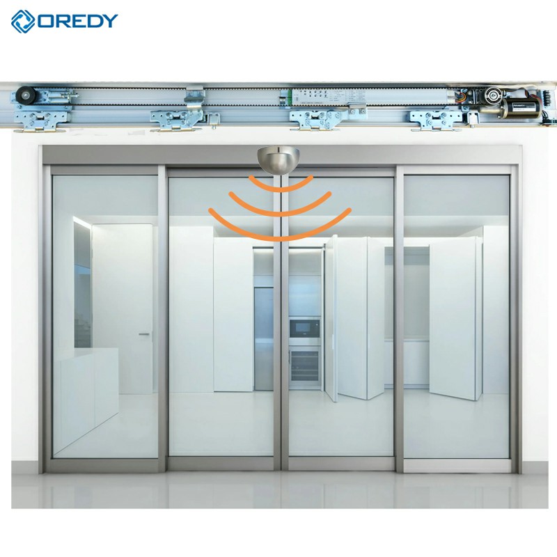 OREDY ORD-125 自動ドアオープナー ACモーター＆コントローラーキット（最大負荷容量150kg、モダンデザイン、AC110V／220V対応）
