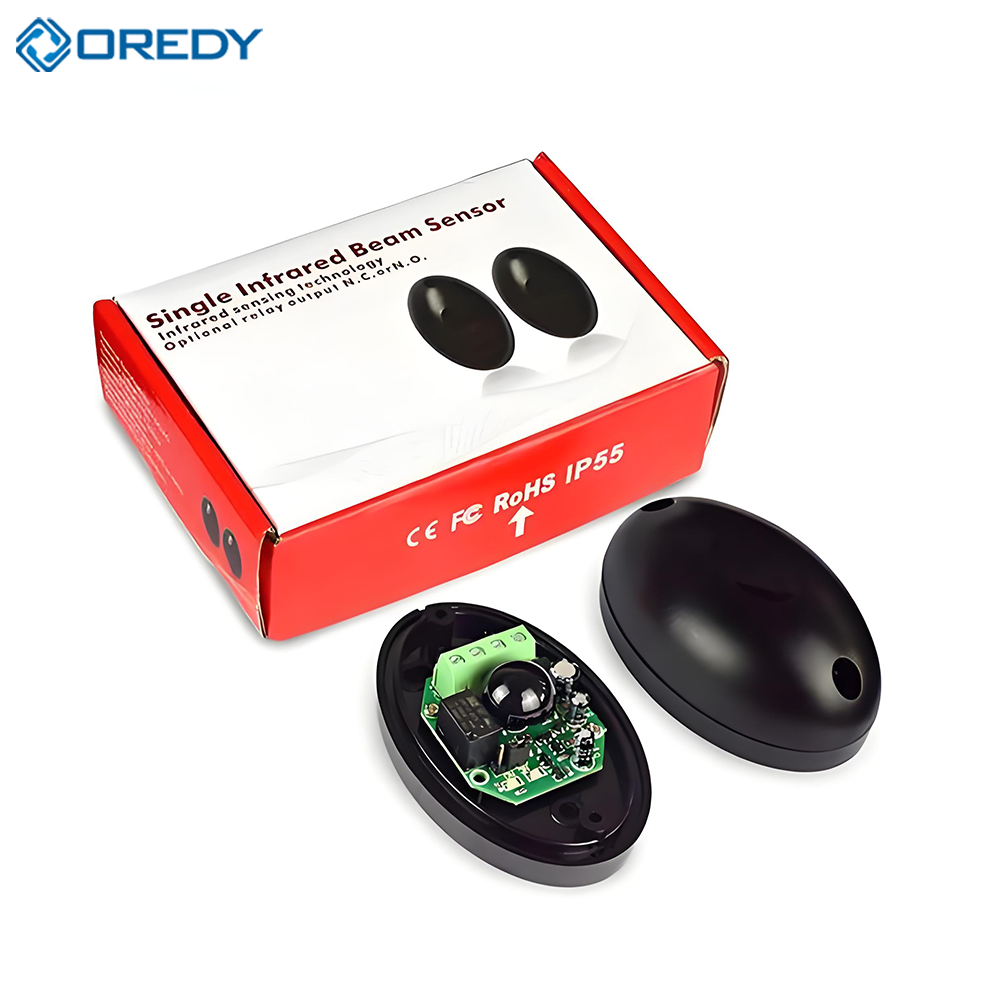 OREDY モダンデザイン自動スライディングゲートドアオープナー 光電センサー搭載 簡単操作 農家・ファームハウス向けプラスチック製