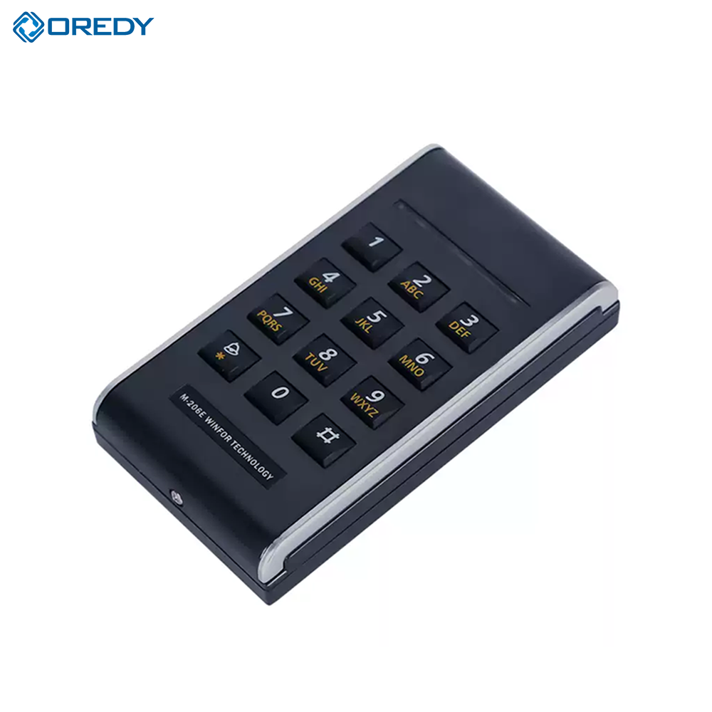 OREDY 206E RFIDドアアクセス制御システム – セキュリティ入室用キーパッドパスワードおよびカードリーダー搭載