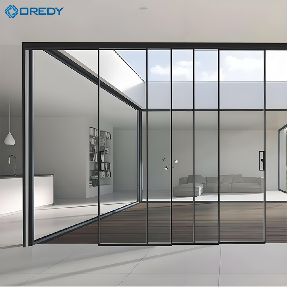 OREDY マニュアル連動ドア – 住宅および商業施設向けのスムーズなスライド動作