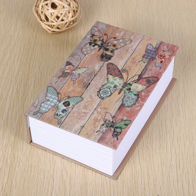Customized Cover Secret Hidden Storage Dictionary Book Safe Box with Key Lock