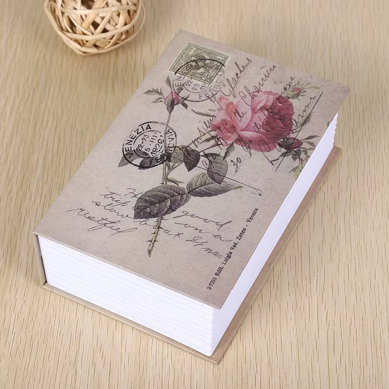Customized Cover Secret Hidden Storage Dictionary Book Safe Box with Key Lock