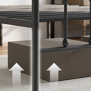 In Stock Twin Size Metal Bed, Steel Single Bed, Metal Complete Platform Bed details