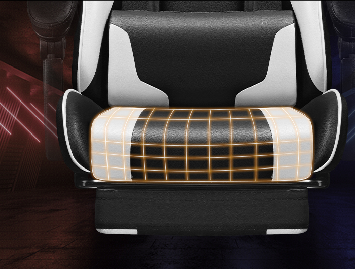 Factory Price PC Computer Gaming Chair PU Leather Silla Gamer Massage Racing Game Chair with Footrest manufacture