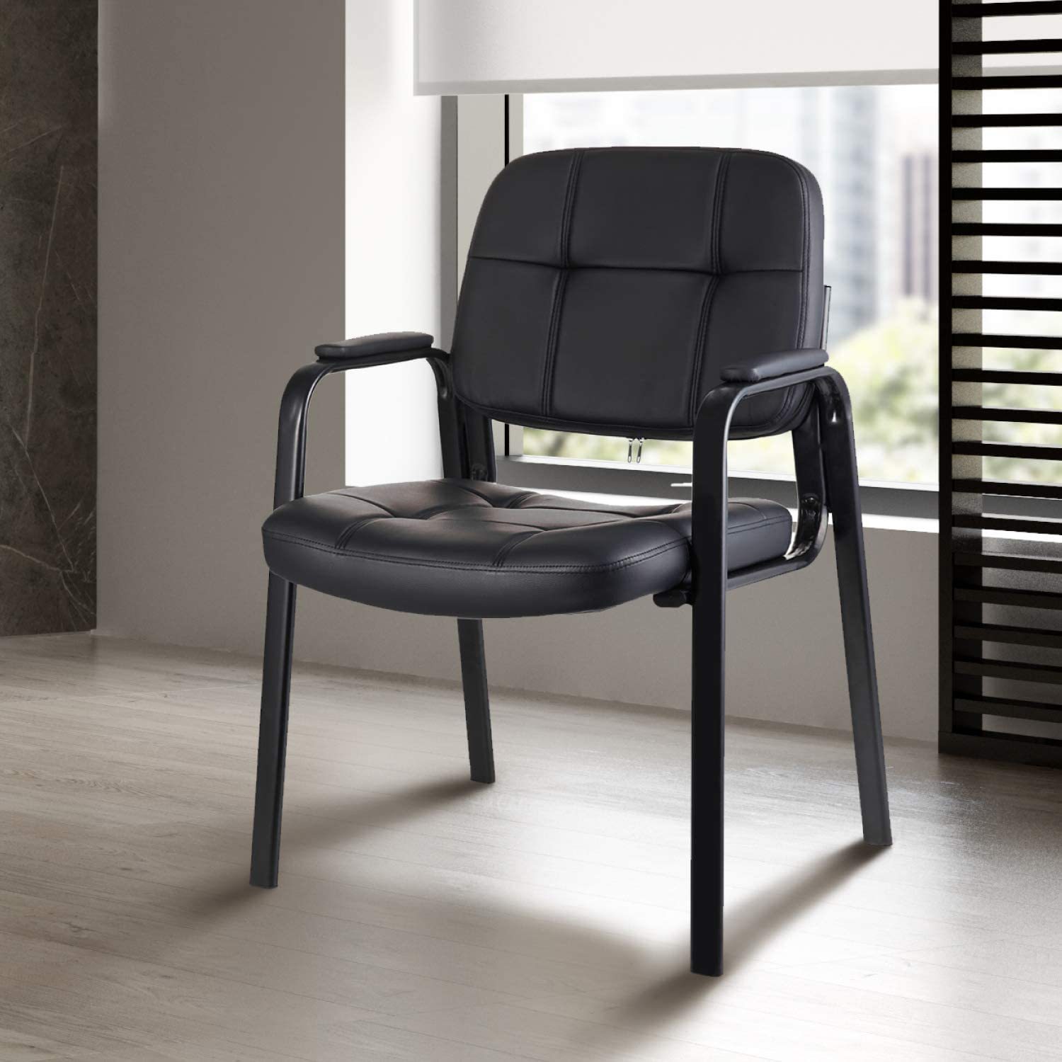 Wholesale simple conference room chair mesh staff training chair computer backrest synthetic leather office chairs factory