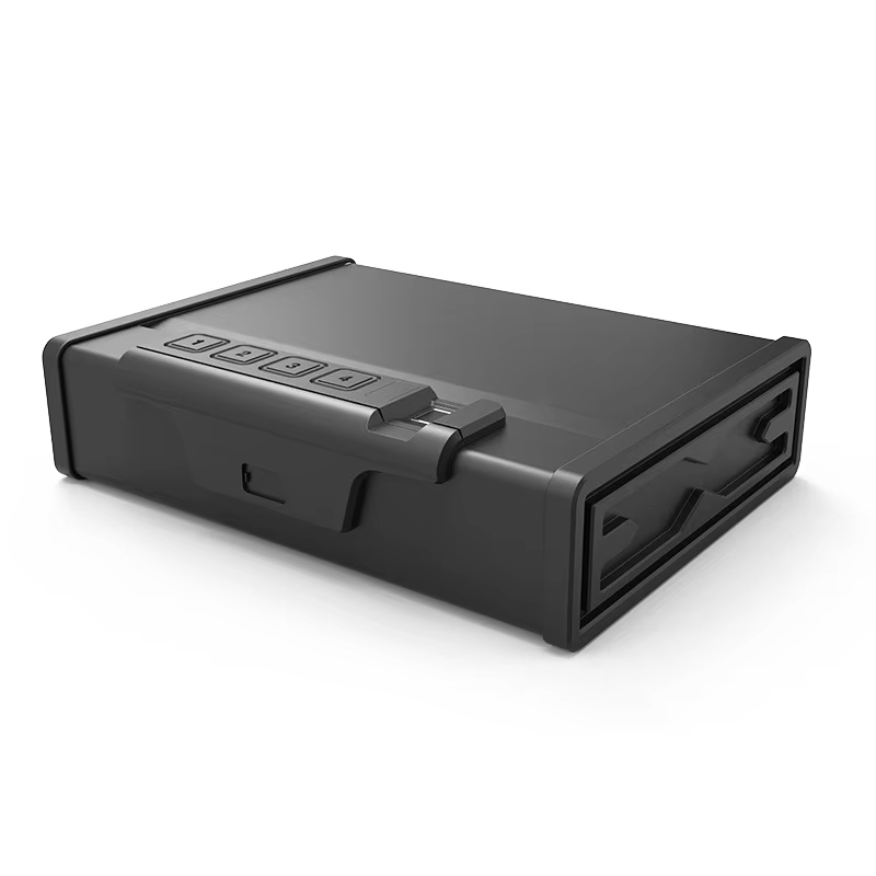 Biometric Key Electronic Digital Safe Fingerprint Gun Safe Box Handgun Safe with Auto Open Lid