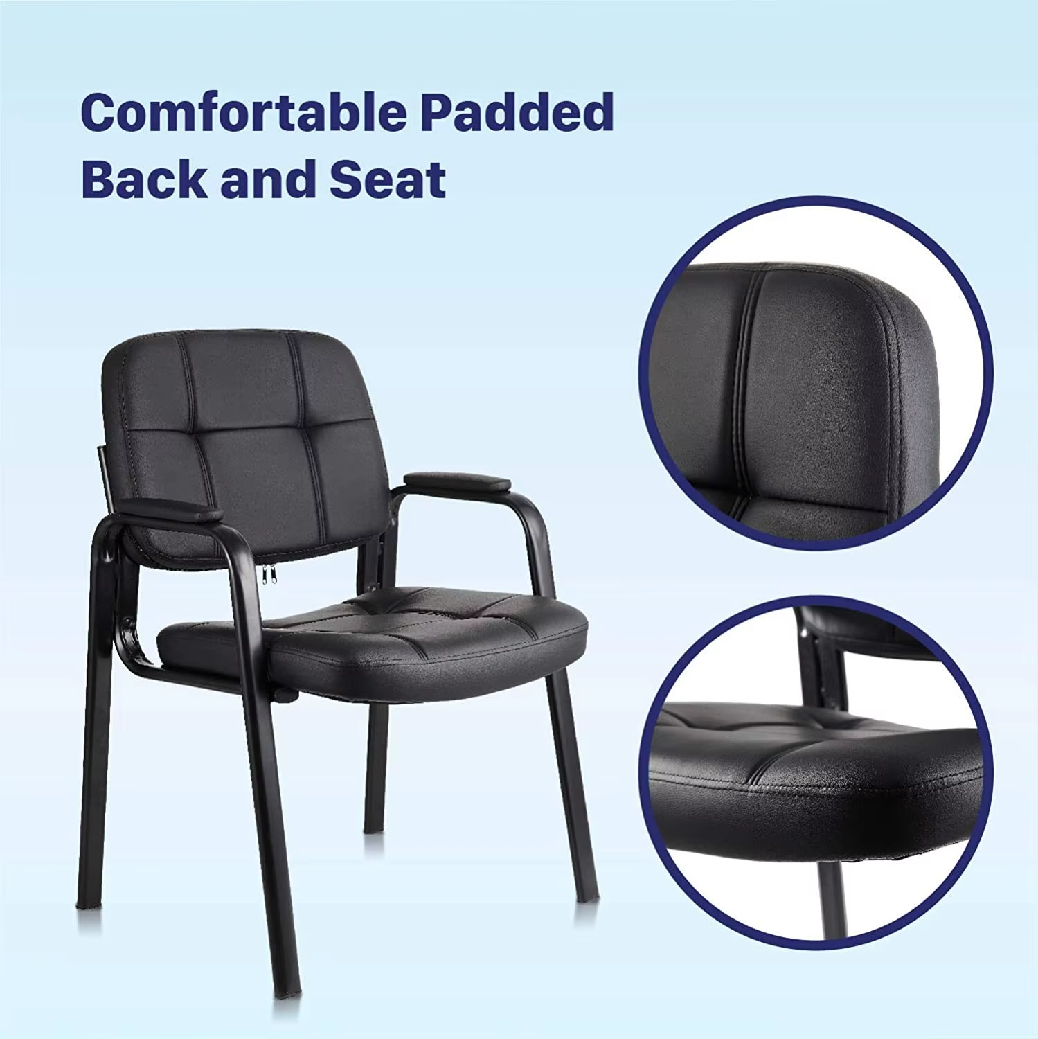 Wholesale simple conference room chair mesh staff training chair computer backrest synthetic leather office chairs factory