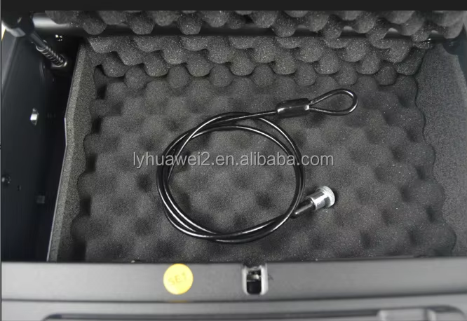 Biometric Key Electronic Digital Safe Fingerprint Gun Safe Box Handgun Safe with Auto Open Lid supplier