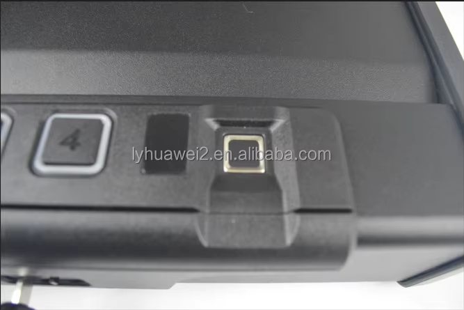 Biometric Key Electronic Digital Safe Fingerprint Gun Safe Box Handgun Safe with Auto Open Lid supplier