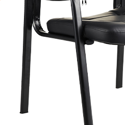 Wholesale simple conference room chair mesh staff training chair computer backrest synthetic leather office chairs factory