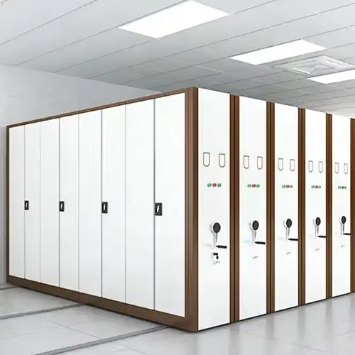 Customize Library Furniture Metal Mobile Mass Shelf Dense Frame Intelligent Shelving Archives Filing Sliding Cabinet manufacture