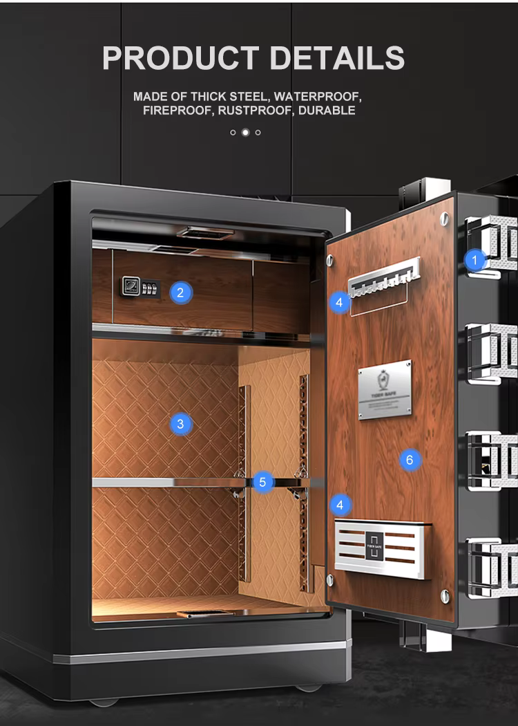 Wholesale Price Large Business Secure Work Home Office House Fingerprint Safes details
