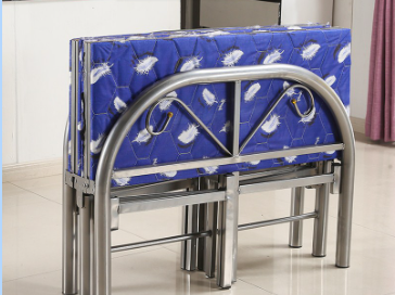 cheap folding bed bedroom furniture collapsible portable iron foldable mattress beds metal single folding beds for adults details