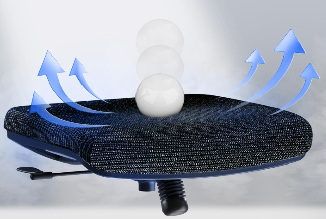 Wholesale Comfortable Swivel Computer 4D Armrest Luxury Moving Modern Rocking Mesh Fabric Ergonomic Office Chair details