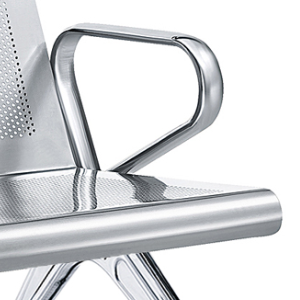 Stainless Steel Hospital Public Area Seating Airport Waiting Chair factory