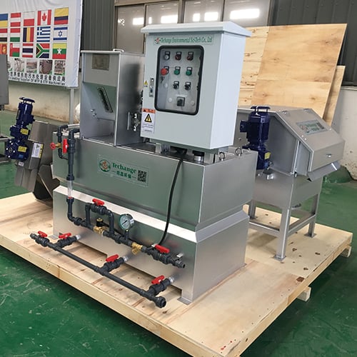 Auto Polymer Dosing Machine export to Philippines today 