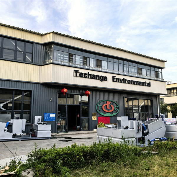 Several Sets of Multi-Disc Sludge Dewatering System Ready to ship - Techange Enviornmental 