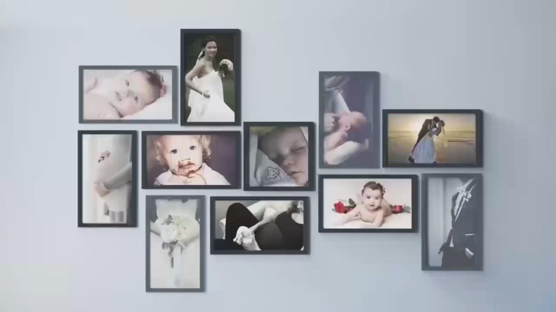 Firkantet LCD-skærm