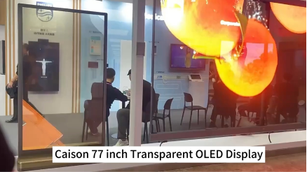 Gennemsigtig OLED-kasse Video-18