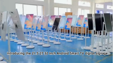 Smart TV-display med digital skiltning