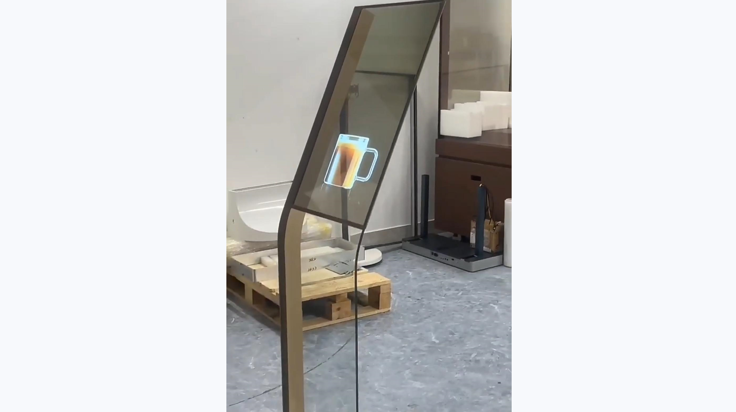 30-tommer gennemsigtig OLED-skærm