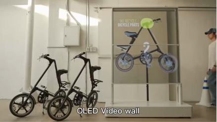 Gennemsigtig OLED-kasse Video-20