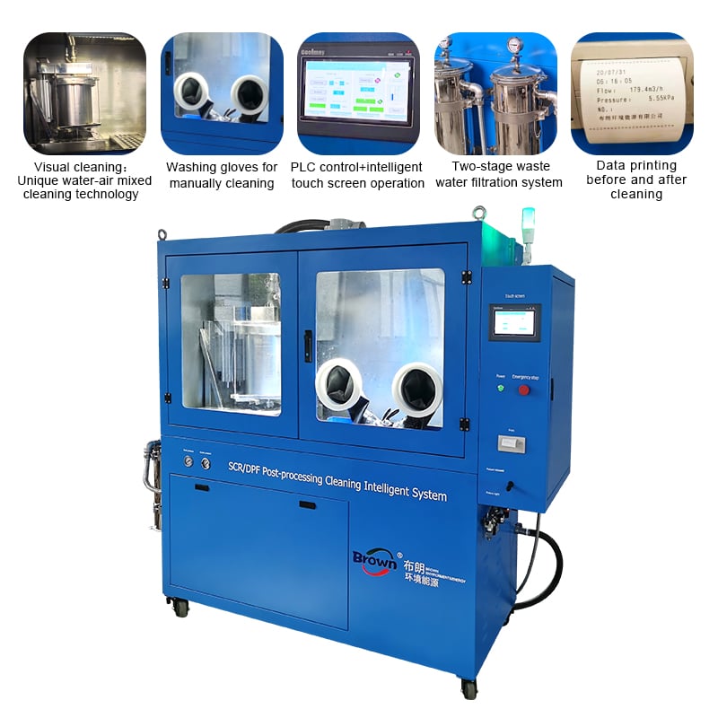Diesel Particulate Filter Cleaning Machine