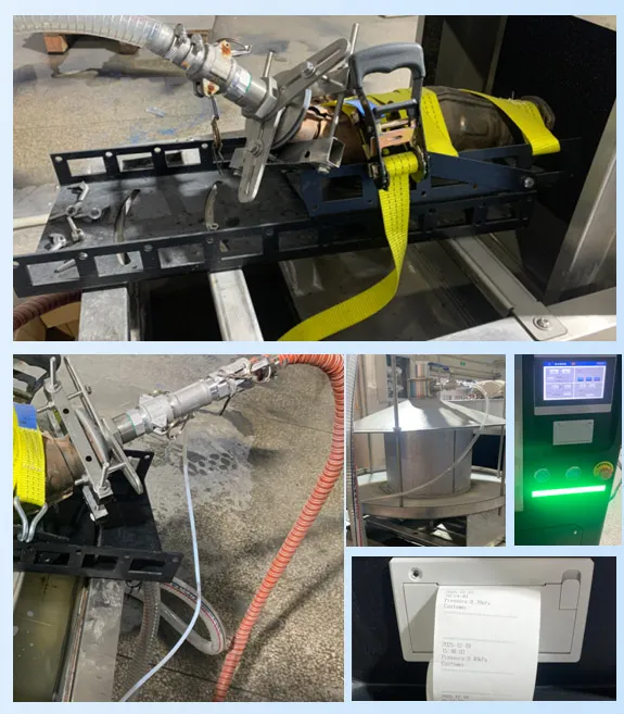 Air Bursting Type DPF Cleaning Machine supplier