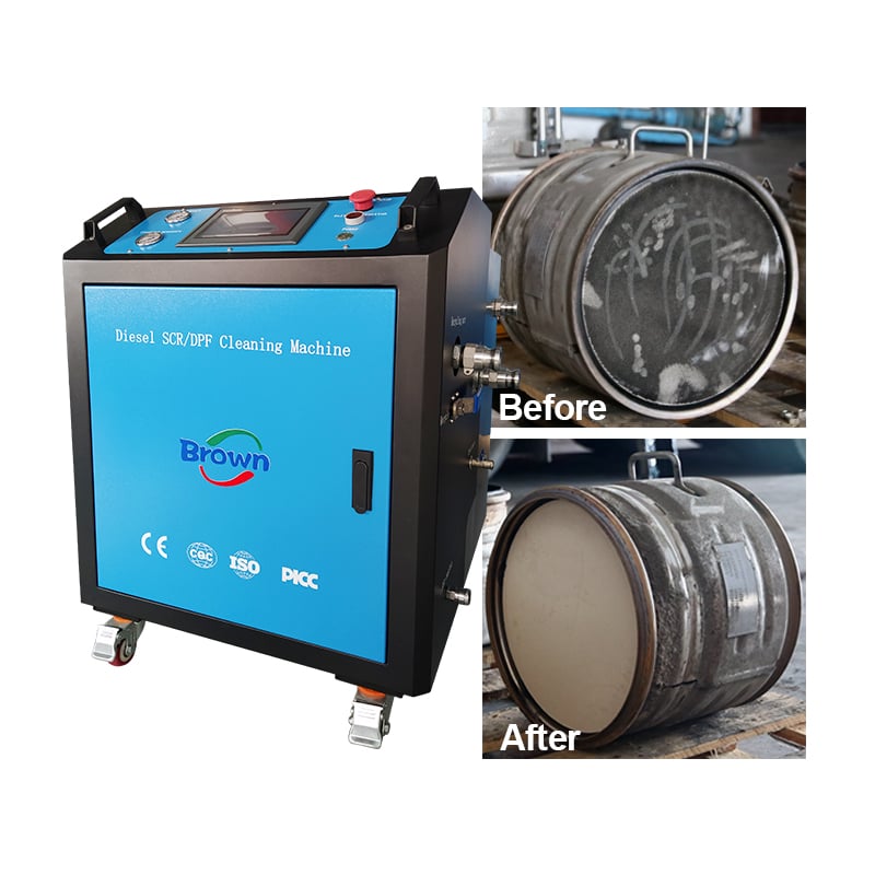 Efficient DPF cleaning