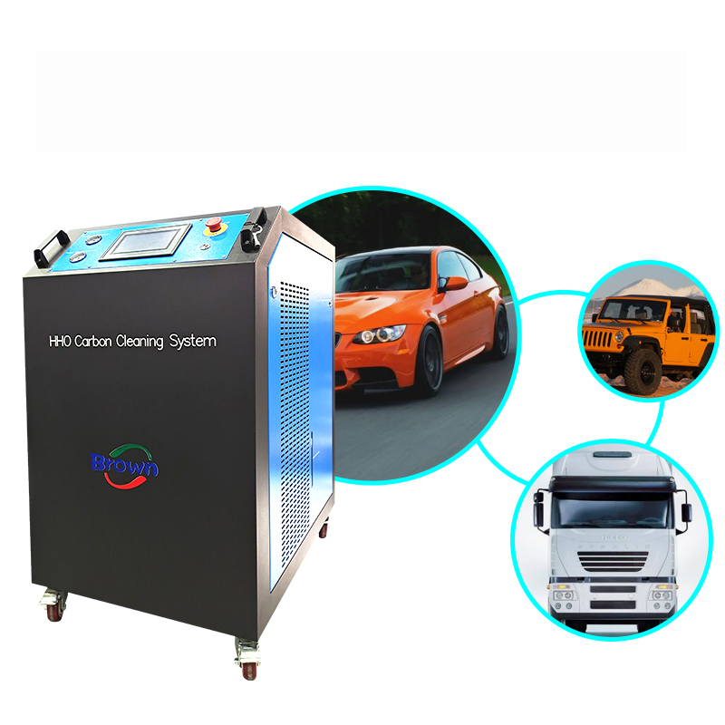 BROWN Engine Carbon Cleaning Machine Improve Vehicle Performance