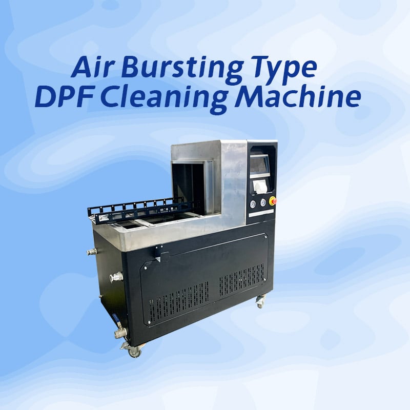 Air Bursting Type DPF Cleaning Machine