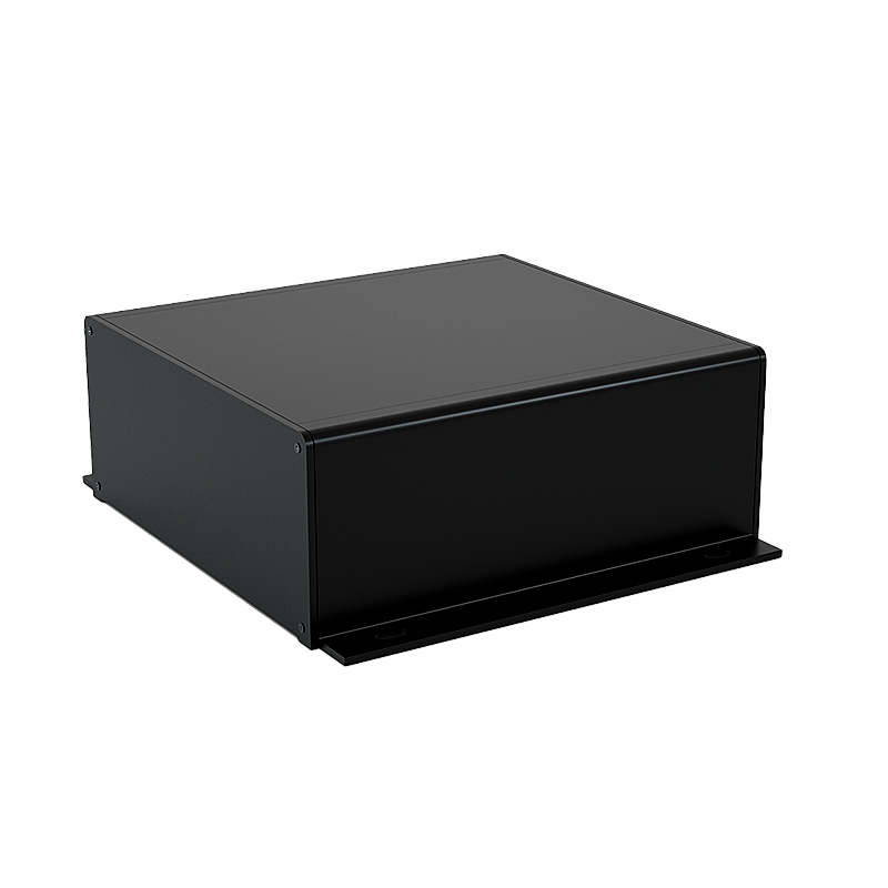 Aluminiumlegering Mini Chassis Versterker PC Industriële Regelunit Compact Instrument Projectkist