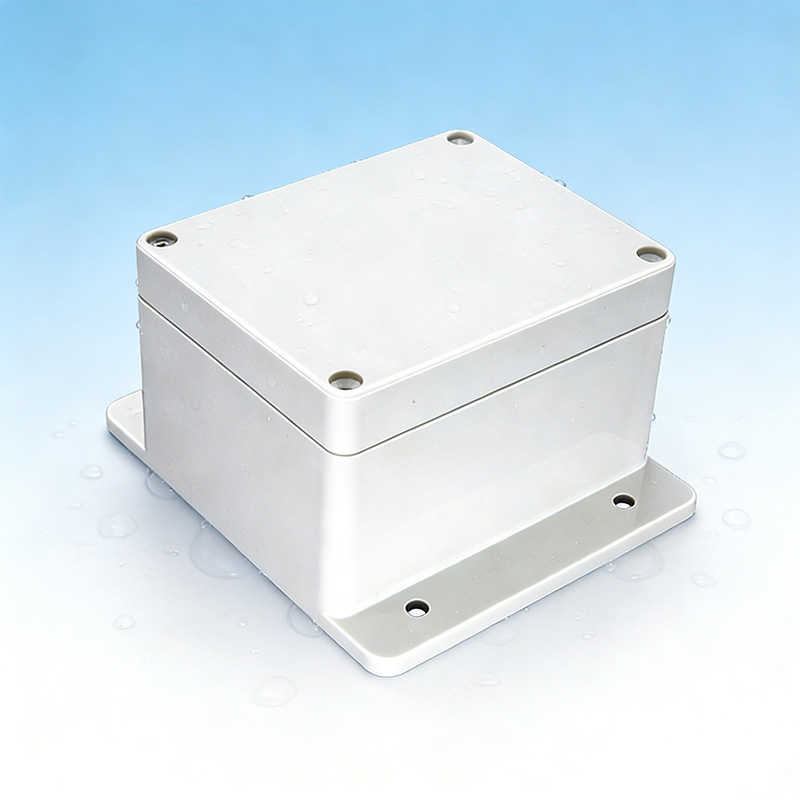 IP65 Waterproof Plastic Junction Box Factory DIY Custom ABS Outdoor Electronic Device Enclosure Waterproof Cable Junction Case